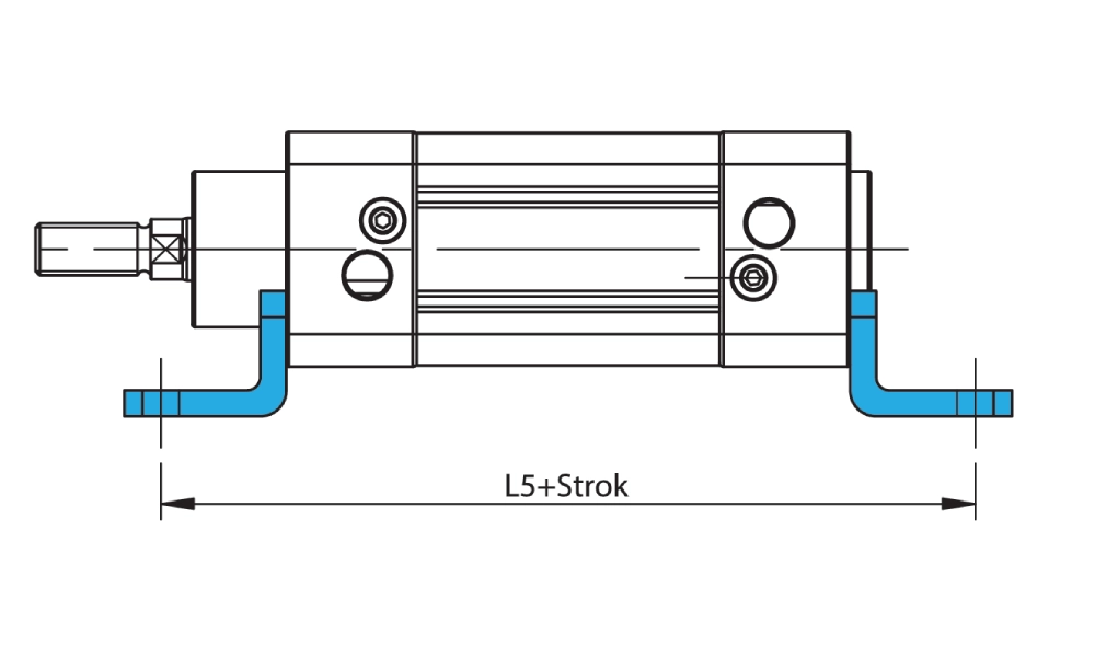 Ayak Bağlantı Teknik ÇİZİM