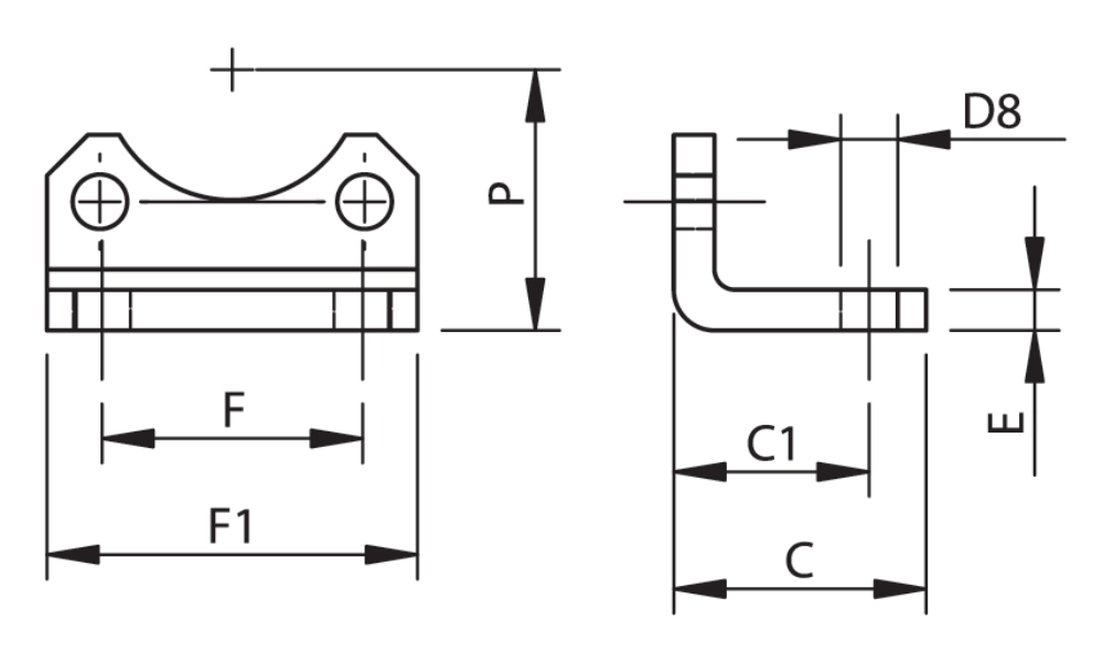 Ayak Bağlantı Teknik Çizim