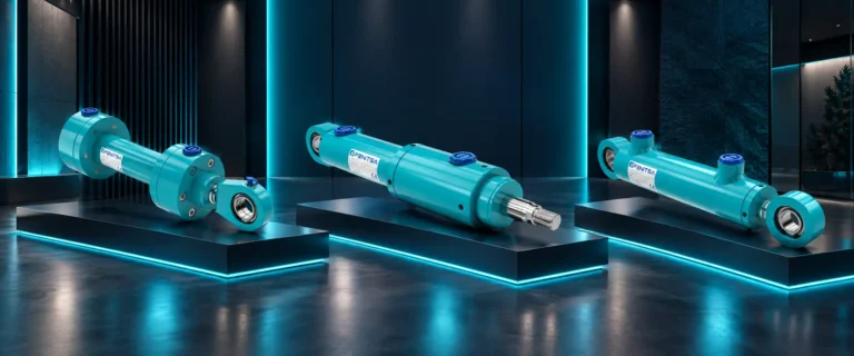 Cilindro telescópico para camión volquete